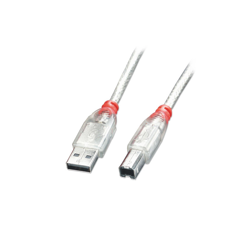 cavo lindy usb 2.0 tipo a/b 2m [41753]