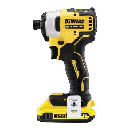 avvitatore a percussione dewalt con batteria al litio 18v, 2 ah [dcf809d2t-qw]