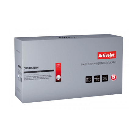 drum activejet per oki 44574302 premium 25.000 pagine nero [dro-b431an]