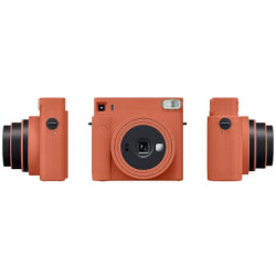 fotocamera istantanea fujifilm instax square sq 1 terracotta ora
