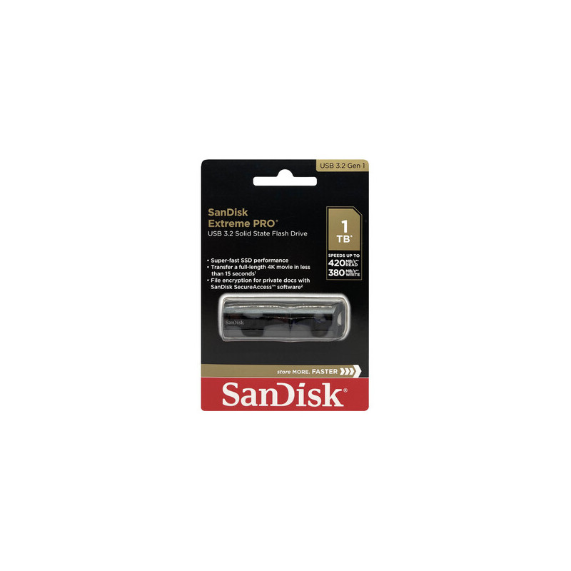 pen drive 1tb sandisk cruzer extreme pro usb 3.2 sdcz880-1t00-g46