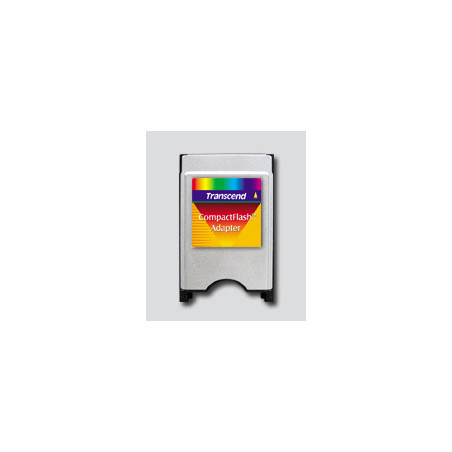 lettore di scheda adattatore transcend compactflash argento [ts0mcf2pc]