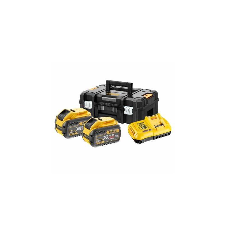 starter set dewalt akku dcb118y2t 54v giallo nero [dcb118y2t-qw]