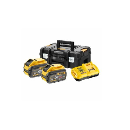 starter set dewalt akku dcb118y2t 54v giallo nero [dcb118y2t-qw]