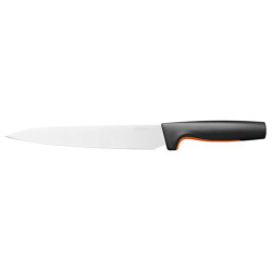 coltello da cucina fiskars functional form 21cm acciaio inossidabile/nero/arancione