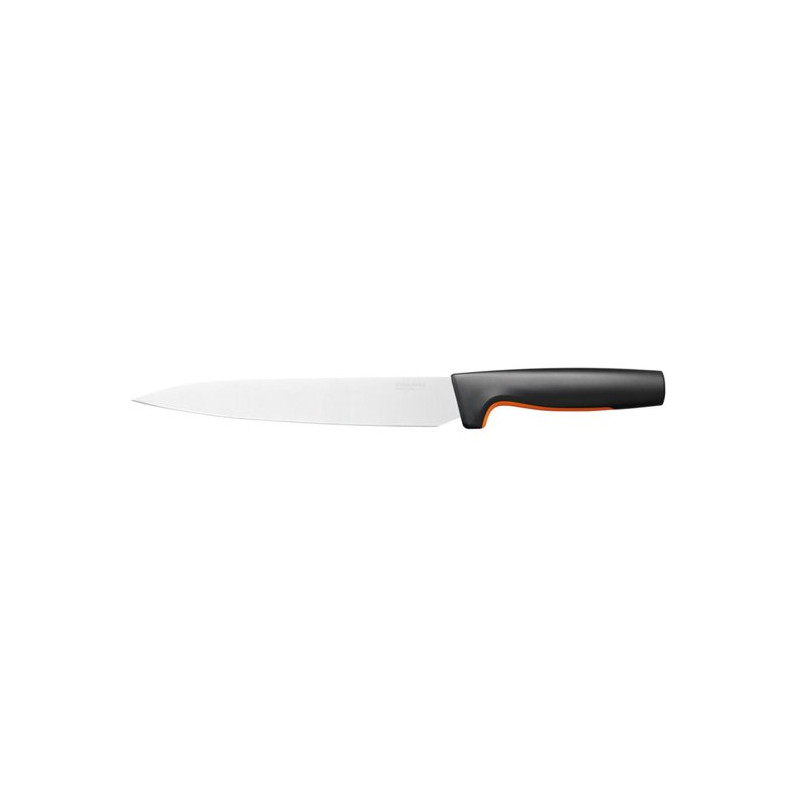 coltello da cucina fiskars functional form 21cm acciaio inossidabile/nero/arancione