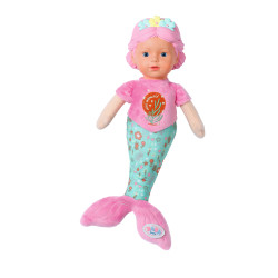 bambola zapf creation baby born sirena per neonati 33cm multicolore