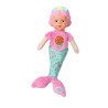 bambola zapf creation baby born sirena per neonati 33cm multicolore