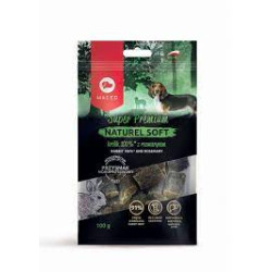 snack per cani maced super premium naturel soft coniglio al rosmarino