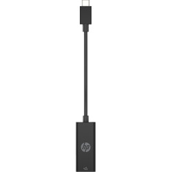 adattatore di rete hp g2 da usb-c a rj-45 nero [4z534aa]