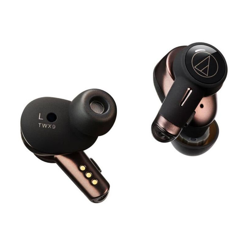 auricolari audio technica ath-twx9 wireless bluetooth nero [ath-twx9]