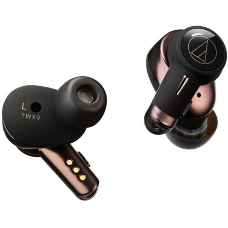 auricolari audio technica ath-twx9 wireless bluetooth nero [ath-twx9]