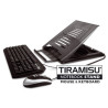 Supporto per notebook hamlet xtms100km - tiramisu + keyboard