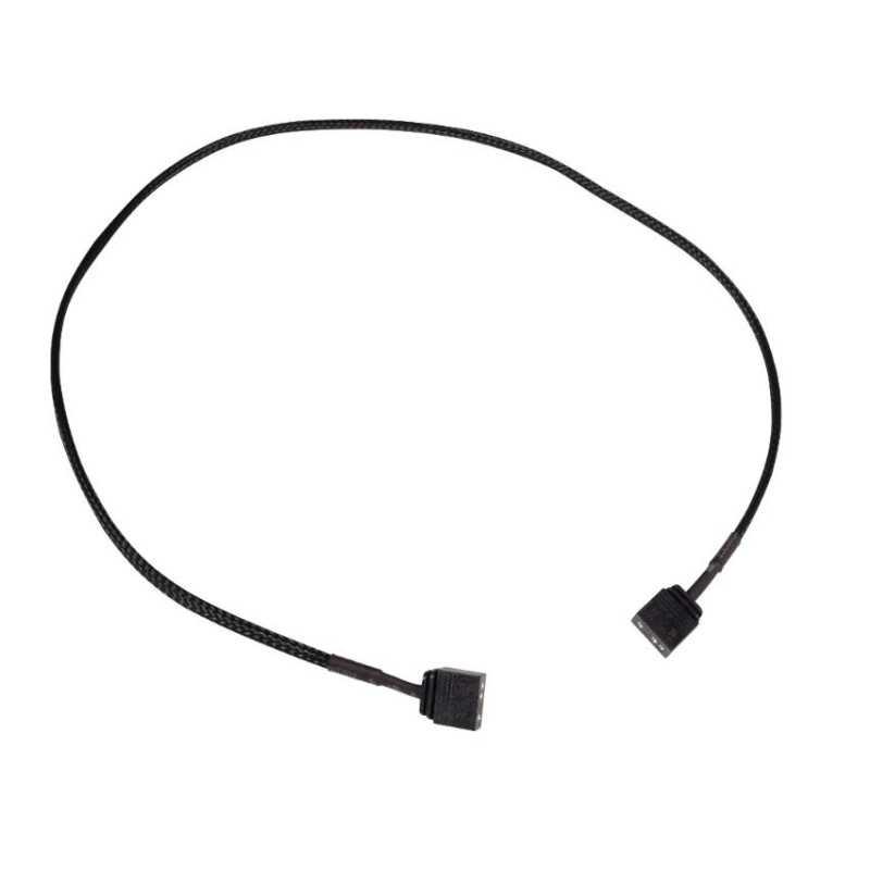 cavo alphacool estensione argb 3 pin a 3 pin con maniche 60cm