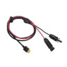 cavo per pannelli solare ecoflow mc4-xt60i 2.5m nero/rosso [lmc4-xt60i-2.5m]