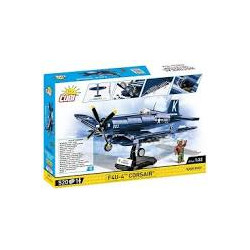 gioco da costruzione cobi klocki corsair f4u-4 aereo da caccia