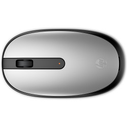 mouse hp 240 pike senza fili ottico 1600dpi argento [43n04aa]
