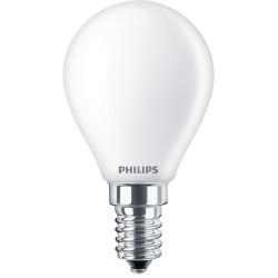 lampadina led philips sfera 40w e14 classe f bianco caldo [929001345555]