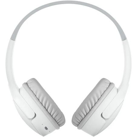 cuffie per bambini belkin soundform mini-on-ear bianco [aud002btwtv3]