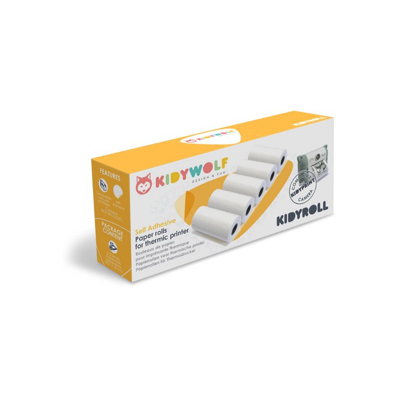 set carte termiche autoadesive kidywolf kidyroll 418135 per fotocamera