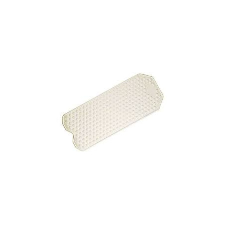 tappetino da bagno aston antiscivolo 102x39.5cm beige [550801]