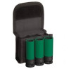 set di chiavi a bussola bosch pro impact 1/2 nero/verde 3-pezzi
