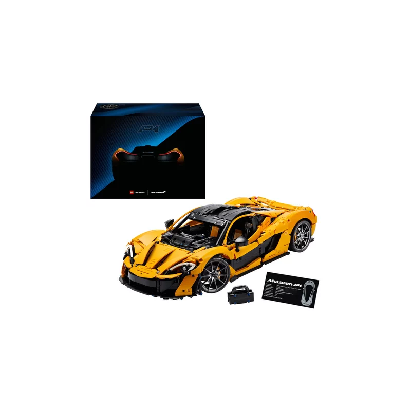 set da costruzione lego technic mclaren p1 3893pz multicolore [42172]