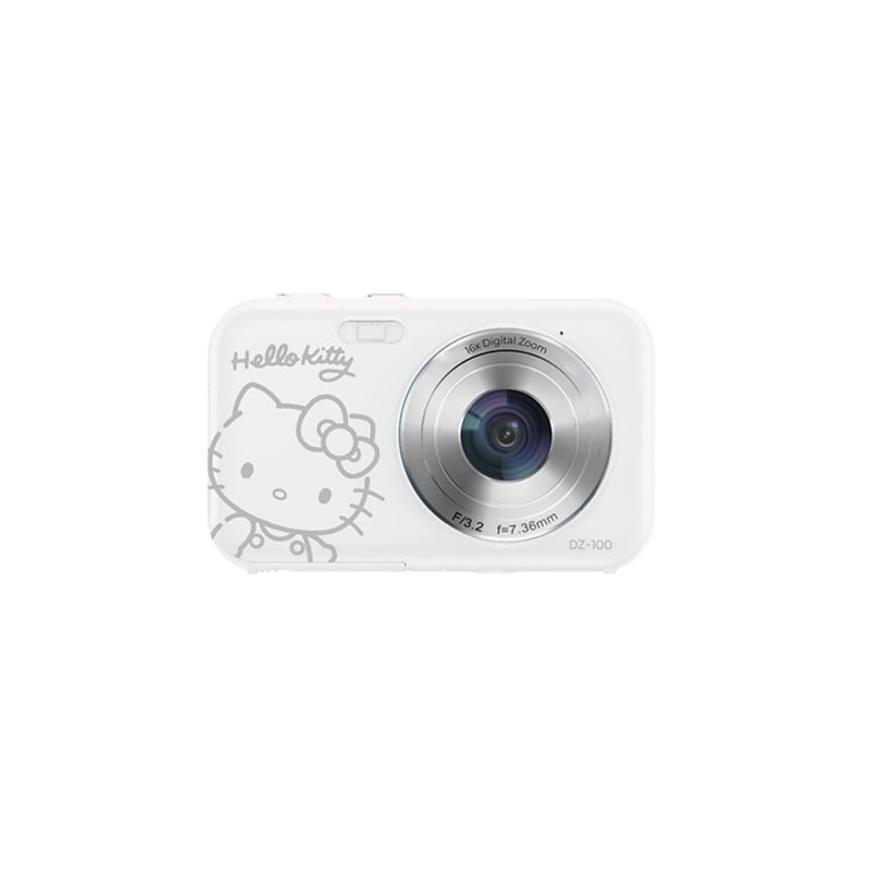fotocamera yashica dz-100 hello kitty 44mp zoom 16x bianco [yas-dz10hk-wh]
