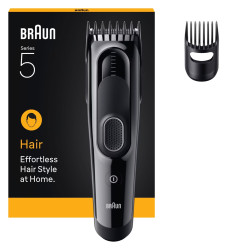 tagliacapelli braun hair clipper hc5510 a batteria nero [251039]