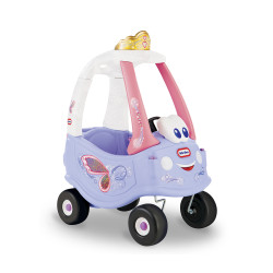 giocattolo cavalcabile little tikes cozy coupe fairy rosa/viola [wjlttj0ua043643]