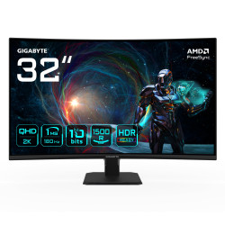 monitor led 32'' gigabyte gs32qca eu da gioco curco quad