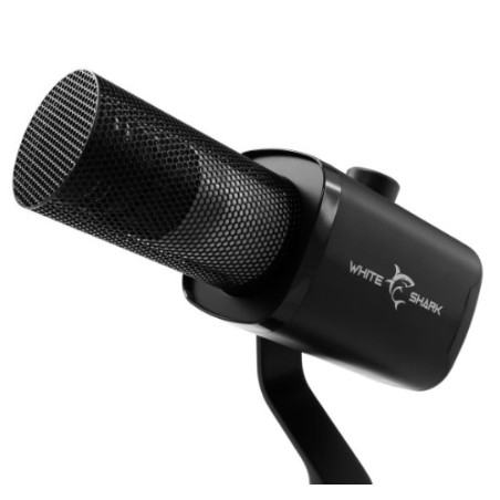 microfono dinamico white shark udukku dsm-04 cardioide per podcast