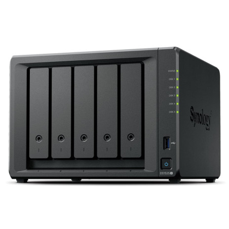 nas 8gb synology ds1525+ 5 bay 2.2ghz nero [ds1525+]