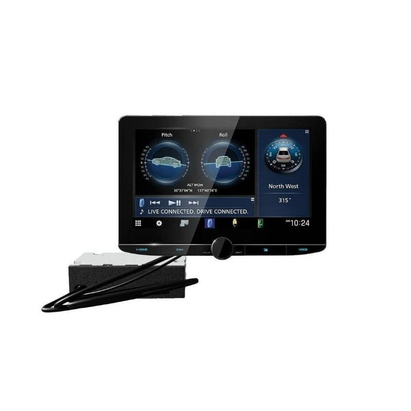 autoradio multimediale kenwood dmx-9724xds dab+ nero [dmx9724xds]