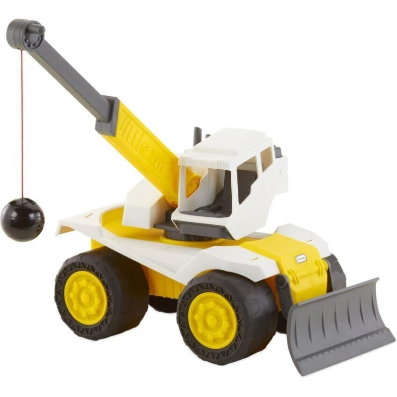 modellino little tikes spazzaneve e palla da demolizione multicolore