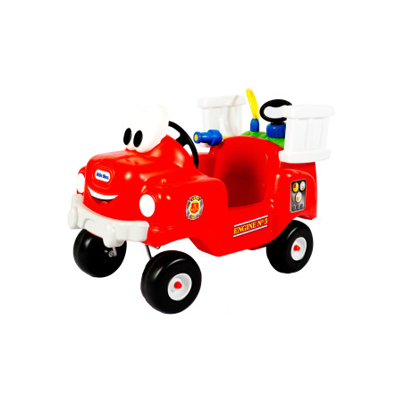 giocattolo little tikes camion dei pompieri con spruzzatura e soccorso