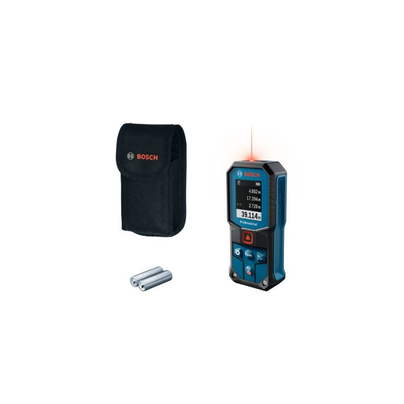 telemetro laser bosch glm 40-31 professional blu/nero [0601075000]