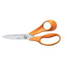 forbici da cucina fiskars classic 18cm arancione/argento [qrfisnn01075051]