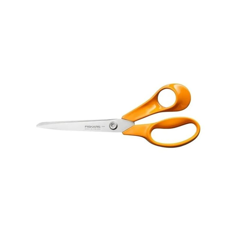 forbice cucina fiskars 1075031 classic 21cm arancione/acciaio inossidabile