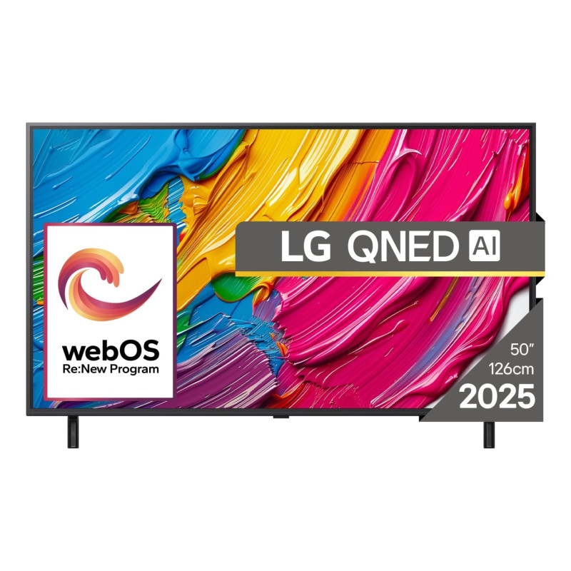 tv qned 50'' lg 50qned80a3a 4k ultra hd 3840x2160p smart