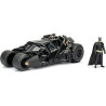 modellino jada batman the dark knight batmobil 1:24 + batman nero