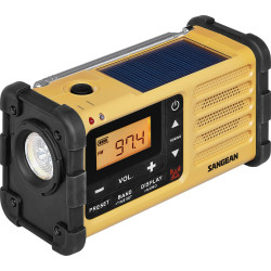 radio sangean mmr-88 usb-c am/fm emergenza/manovella/solare