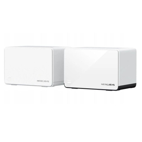router mercusys halo h85x wifi dual band 3000mbps bianco 2pz [merc-haloh85x(2-pack)]