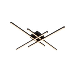 plafoniera a led lucide novak dimmerabile cct 42w 1500lm ip20 2700k/4000k