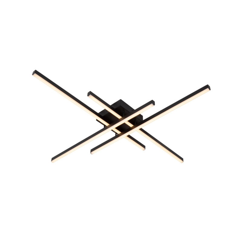 plafoniera a led lucide novak dimmerabile cct 42w 1500lm ip20 2700k/4000k