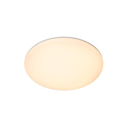 plafoniera a led lucide olson cct ip44 2500lm 36w 35cm bianco [79190/36/61]