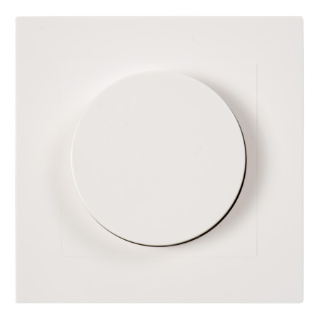 interruttore dimmer da parete a led lucide 220-240v ip20 bianco