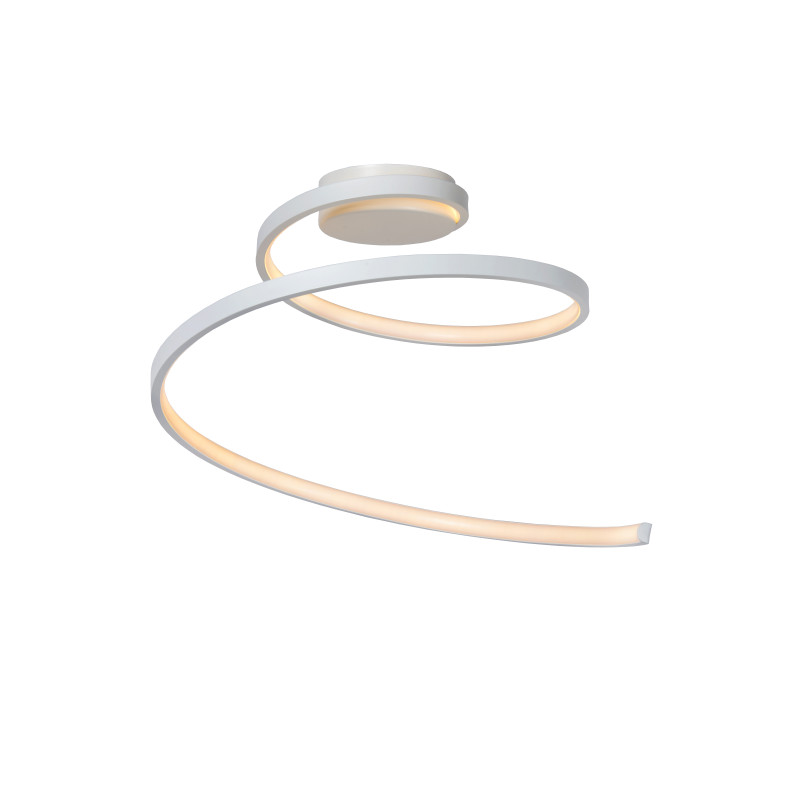 plafoniera a led lucide maxence dimmerazione 3 livelli 24w 3000k