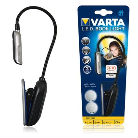 Lampada portatile varta led book light [16618101421]
