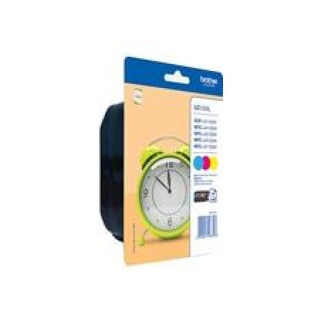 cartuccia brother lc-125xlrbwbpdr [lc125xlrbwbpdr]